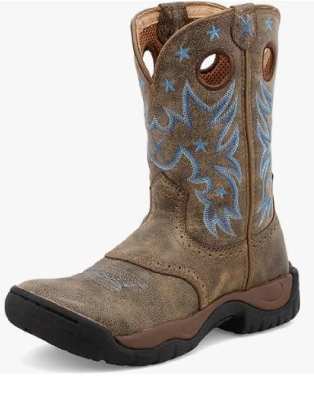 Twisted X - Womens 9" All Around Work Boot, size 9 US womens, color brown.